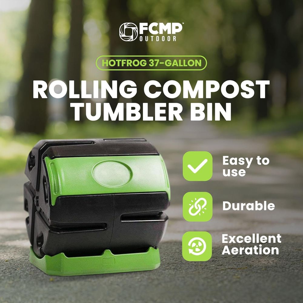 Single Chamber Outdoor Rotatin - Compost Bin ulasan dan harga