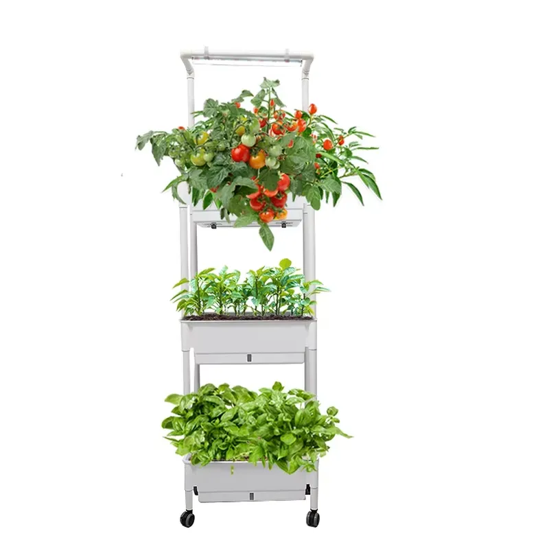 Movable Vertical Grow 3 Level  - Indoor Herb Garden ulasan dan harga