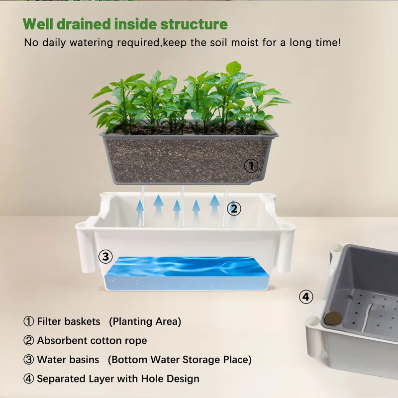Movable Vertical Grow 3 Level  - Indoor Herb Garden ulasan dan harga