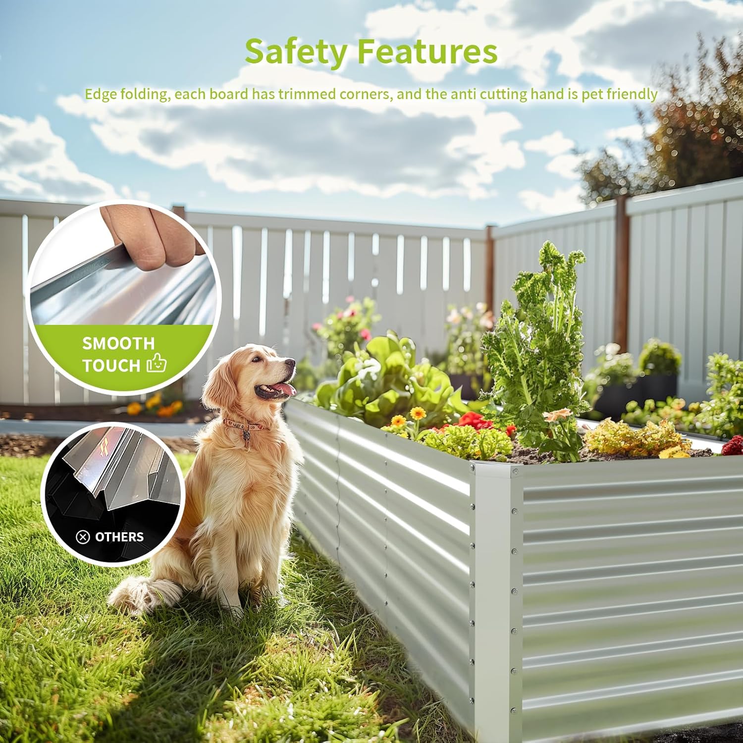 Outdoor Galvanized Raised Gard - Raised Garden Bed ulasan dan harga