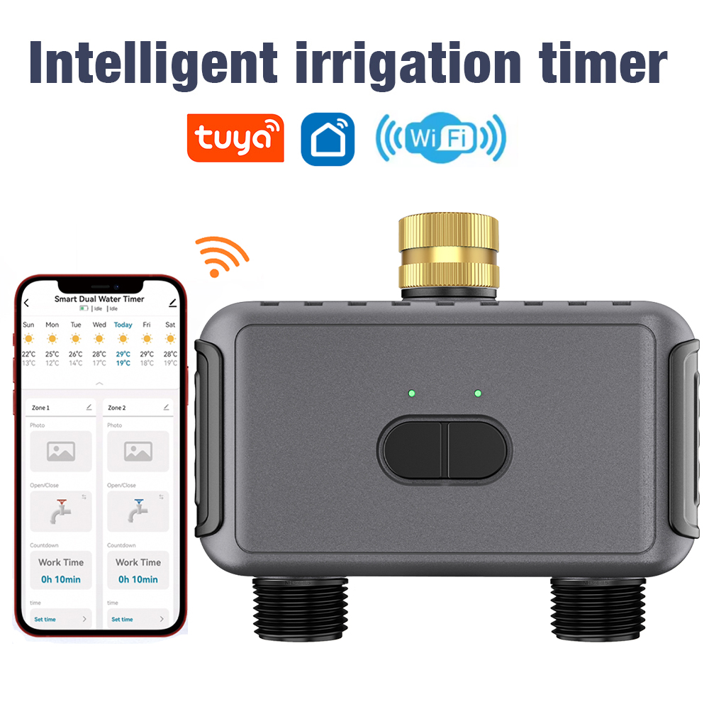 Wifi Automatic Water Timer Dua - Trowel Garden Tools ulasan dan harga