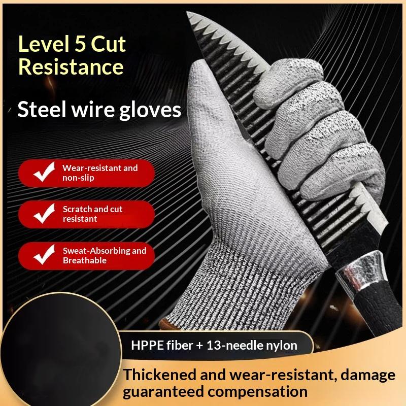 1 Pair Safety Anti Cut Gloves  - Garden Gloves ulasan dan harga