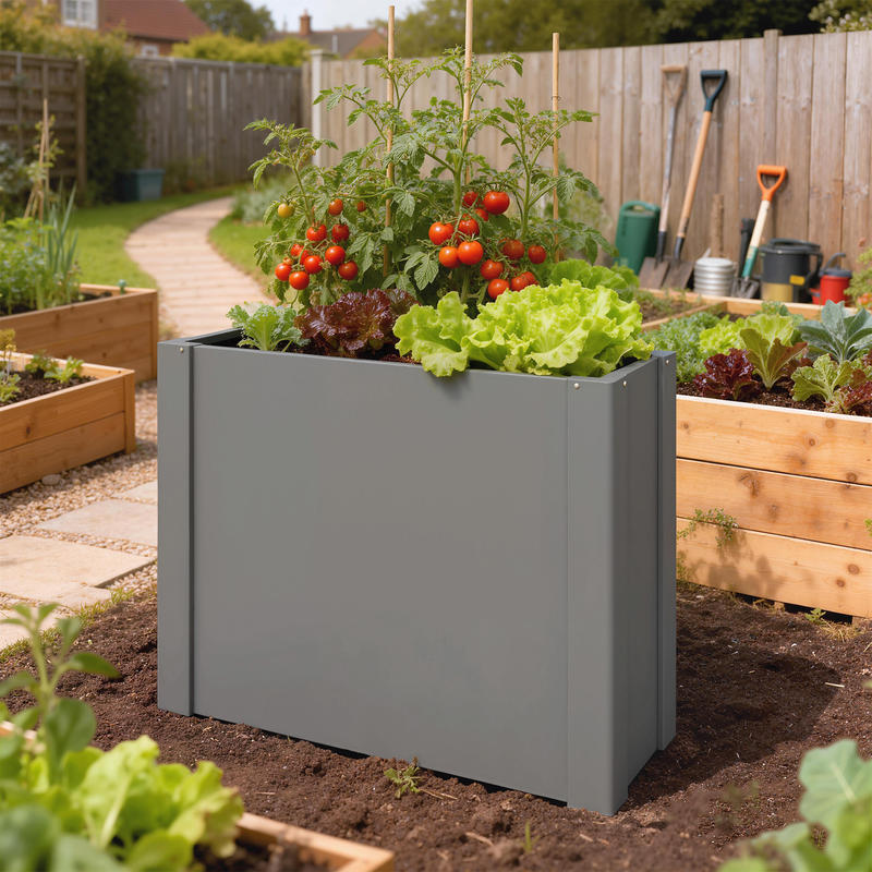 Outsunny Raised Garden Bed Gal - Raised Garden Bed ulasan dan harga