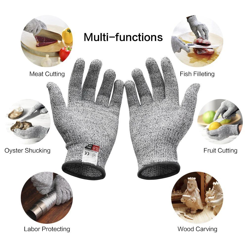HPPE Level 5 Anti-Cut Gloves K - Garden Gloves ulasan dan harga
