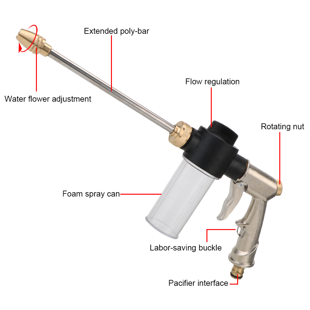Long Foam Washer Car High Pres - Trowel Garden Tools ulasan dan harga