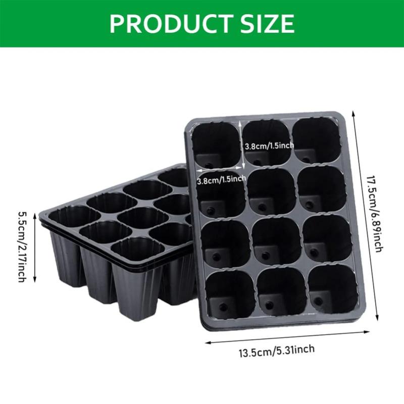 12 Holes Vegetable Seedling Po - Seed Starter Tray ulasan dan harga