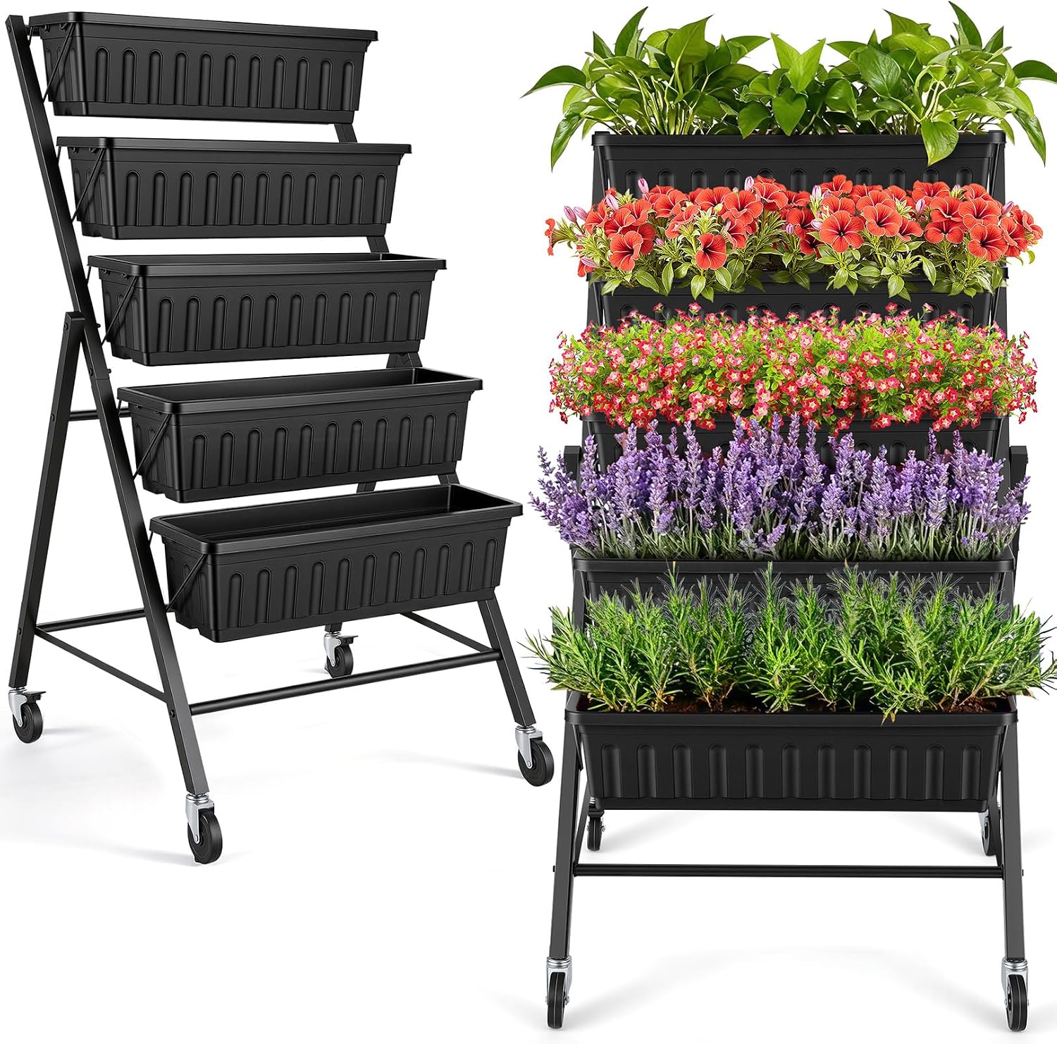 Vertical Raised Garden Bed Wit - Indoor Herb Garden ulasan dan harga