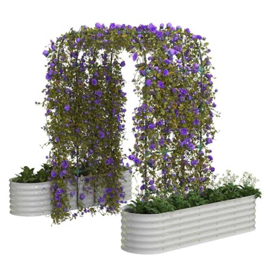 Galvanized Raised Garden Bed w - Raised Garden Bed ulasan dan harga