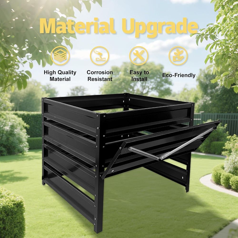 Compost Bin Outdoor - 285 Gall - Compost Bin ulasan dan harga