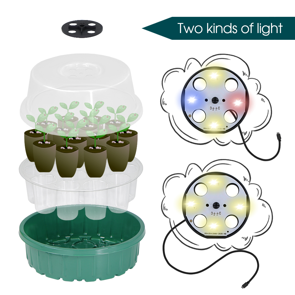 Round Seed Starter Tray with F - Seed Starter Tray ulasan dan harga