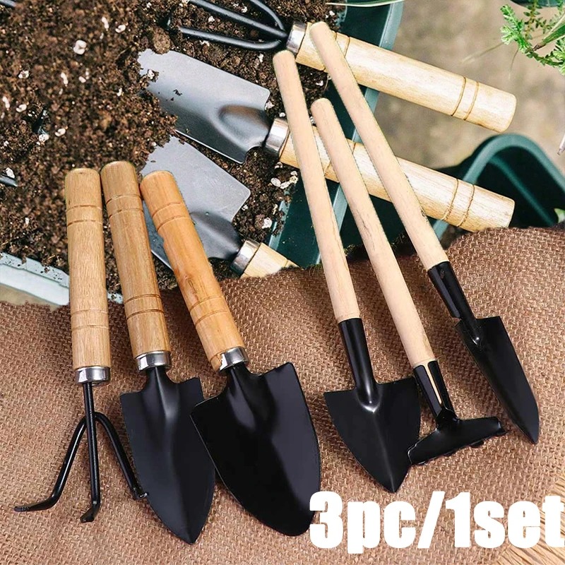 3PC/1Set Mini Gardening Tools  - Indoor Herb Garden ulasan dan harga