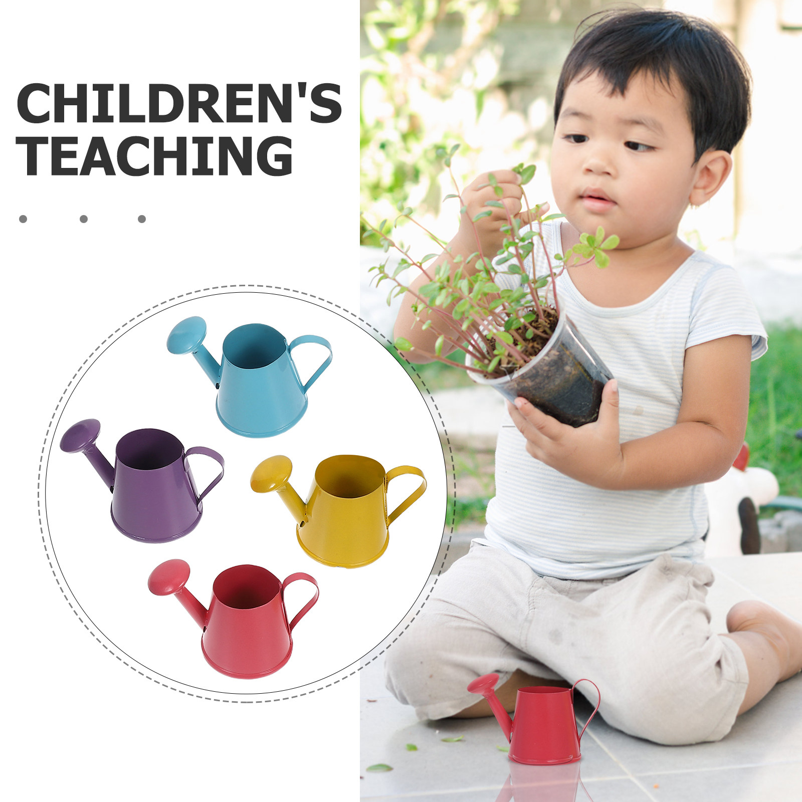 4Pcs Mini Metal Watering Cans  - Watering Can ulasan dan harga