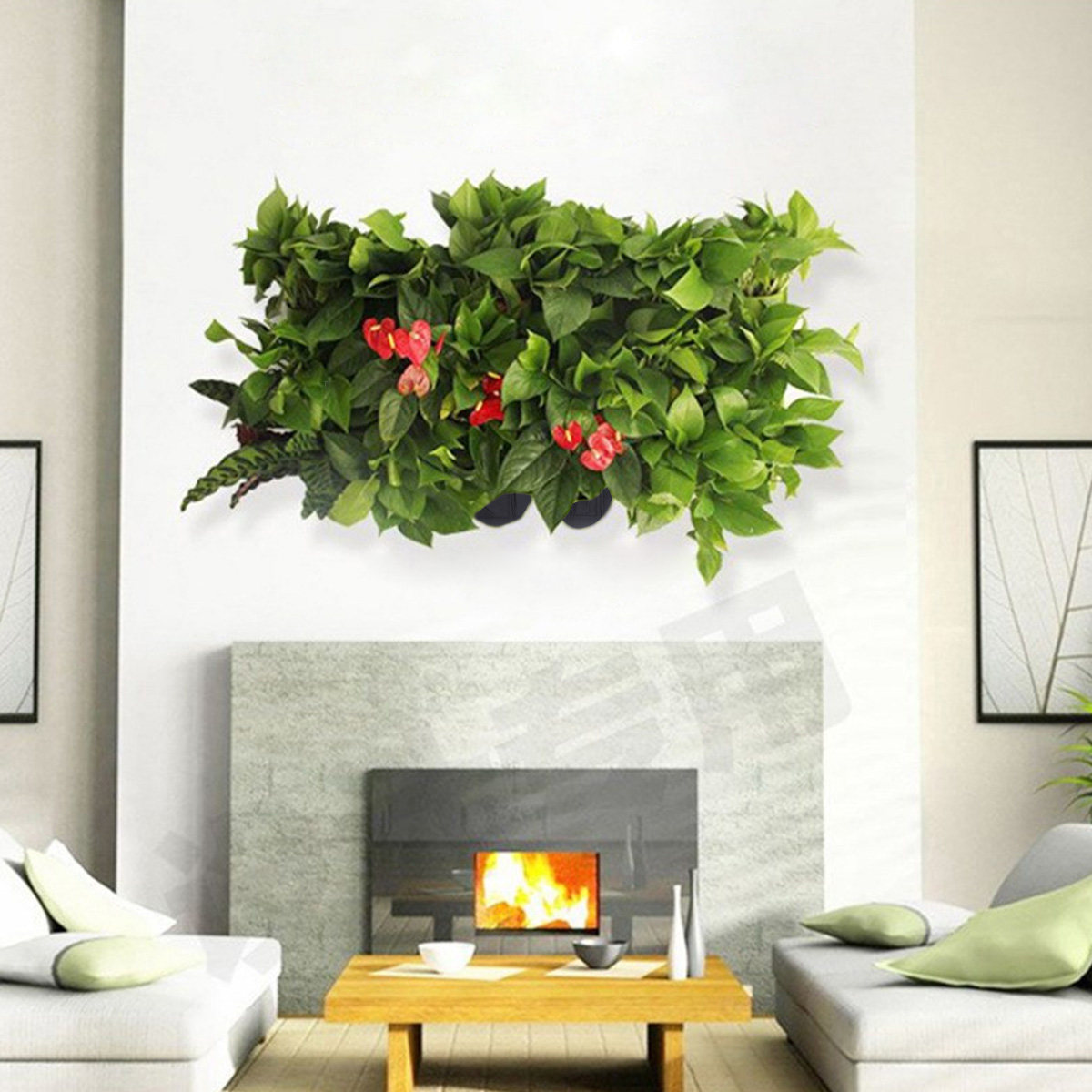 2Pcs Wall Mounted Planting Pou - Vertical Planter ulasan dan harga