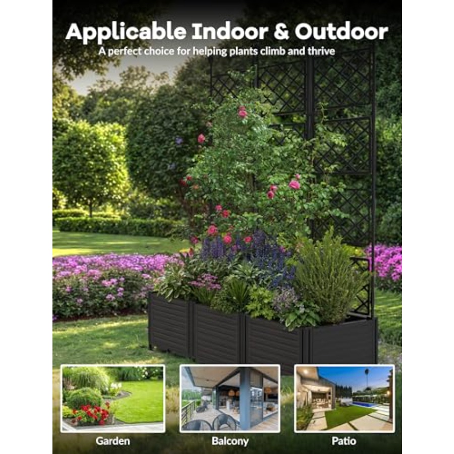 3PCS Modular Raised Garden Bed - Raised Garden Bed ulasan dan harga