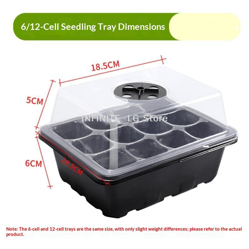6/12-Cell Home Seed Starter Tr - Seed Starter Tray ulasan dan harga