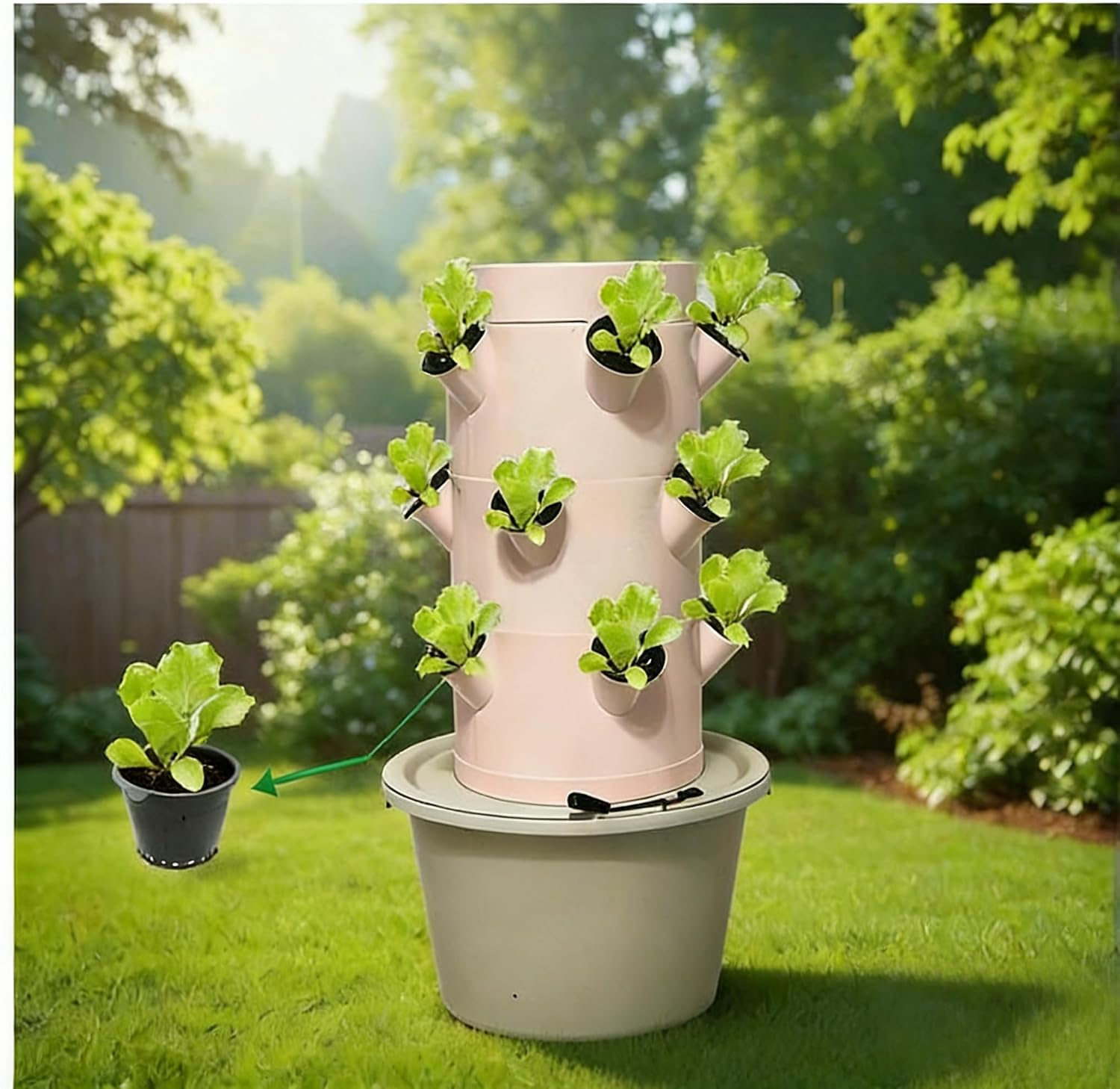 Vertical Hydroponic Growing Sy - Indoor Herb Garden ulasan dan harga