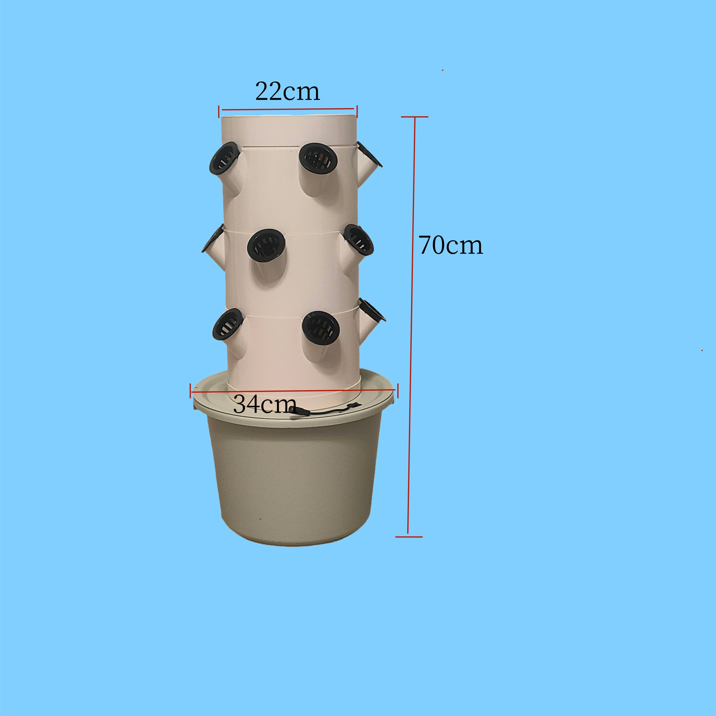 Vertical Hydroponic Growing Sy - Indoor Herb Garden ulasan dan harga