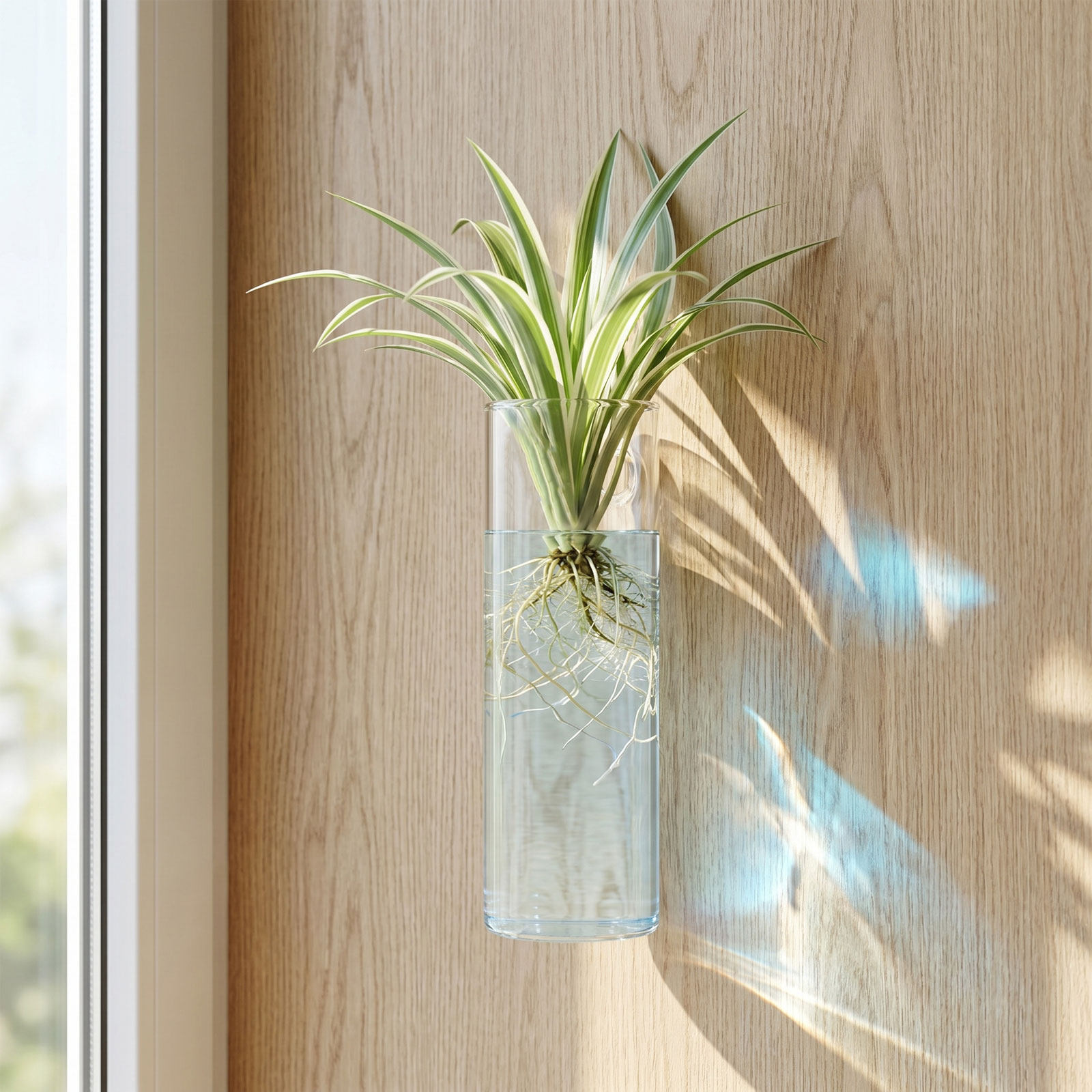 5Pcs Wall Planter Cylinder Gla - Vertical Planter ulasan dan harga